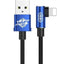 Cable Baseus MVP CALMVP-A03 USB-A a Lightning 2M Black/Blue