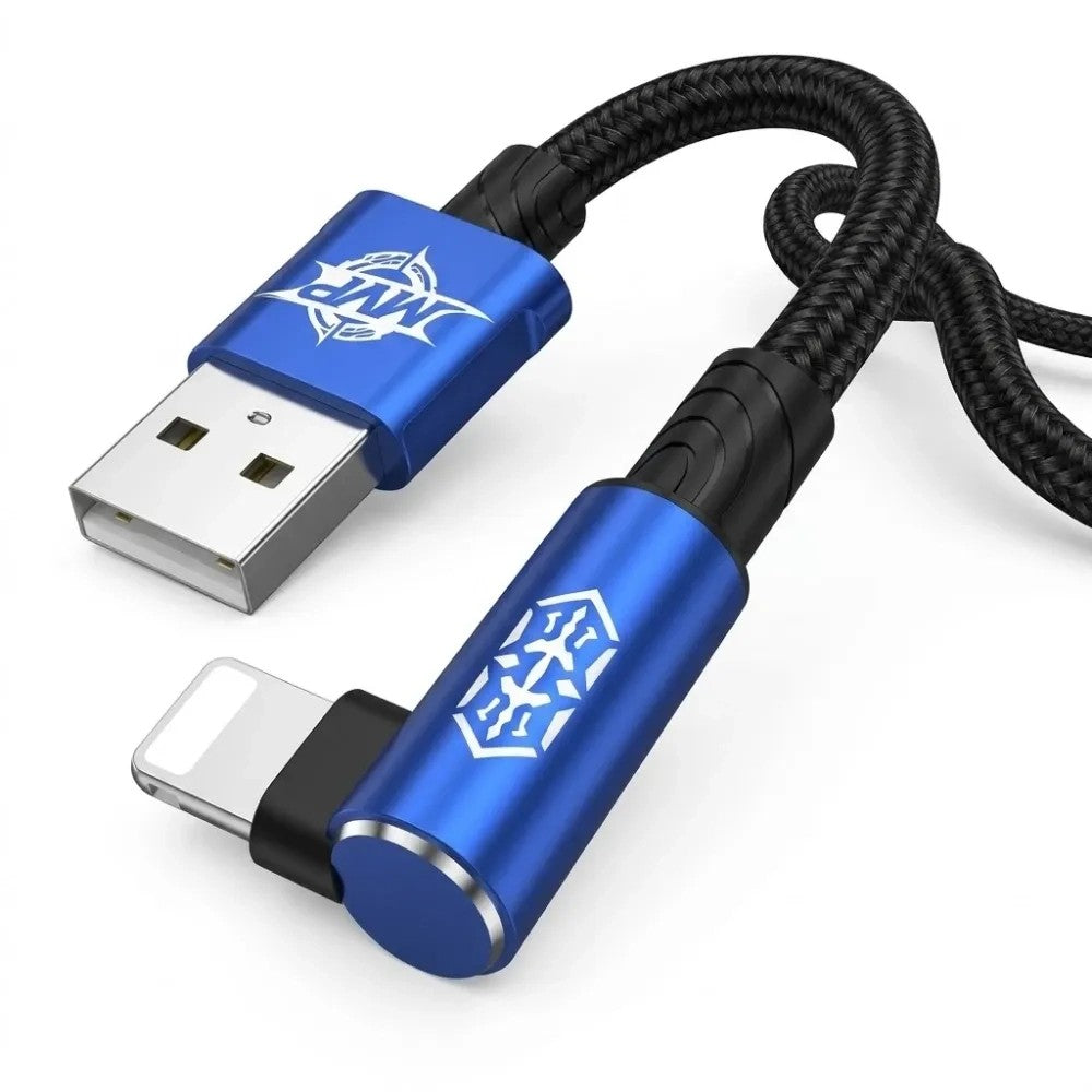 Cable Baseus MVP CALMVP-A03 USB-A a Lightning 2M Black/Blue