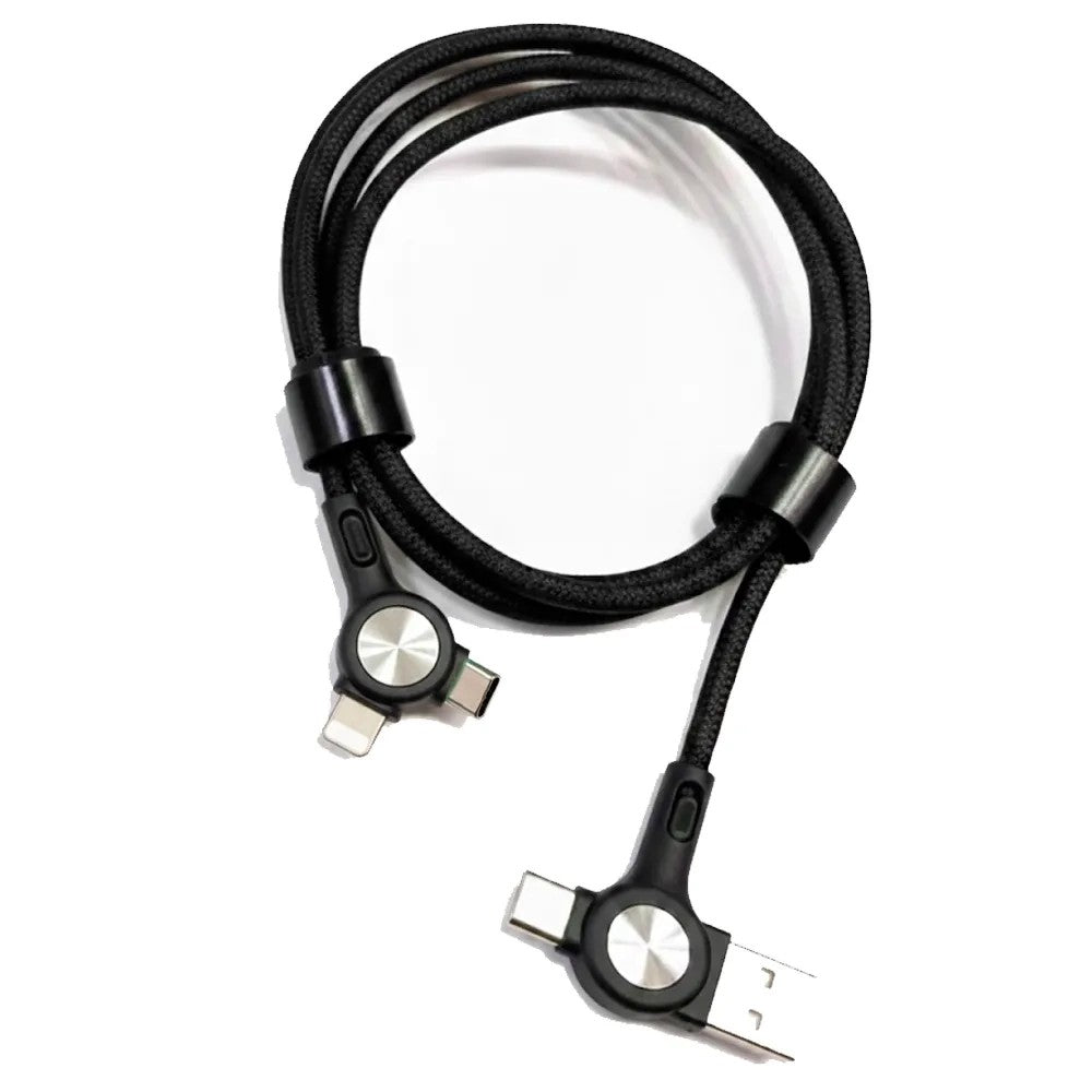 Cable C-Covers con Adaptador USB-A/USB-C a Lightning/USB-C Único