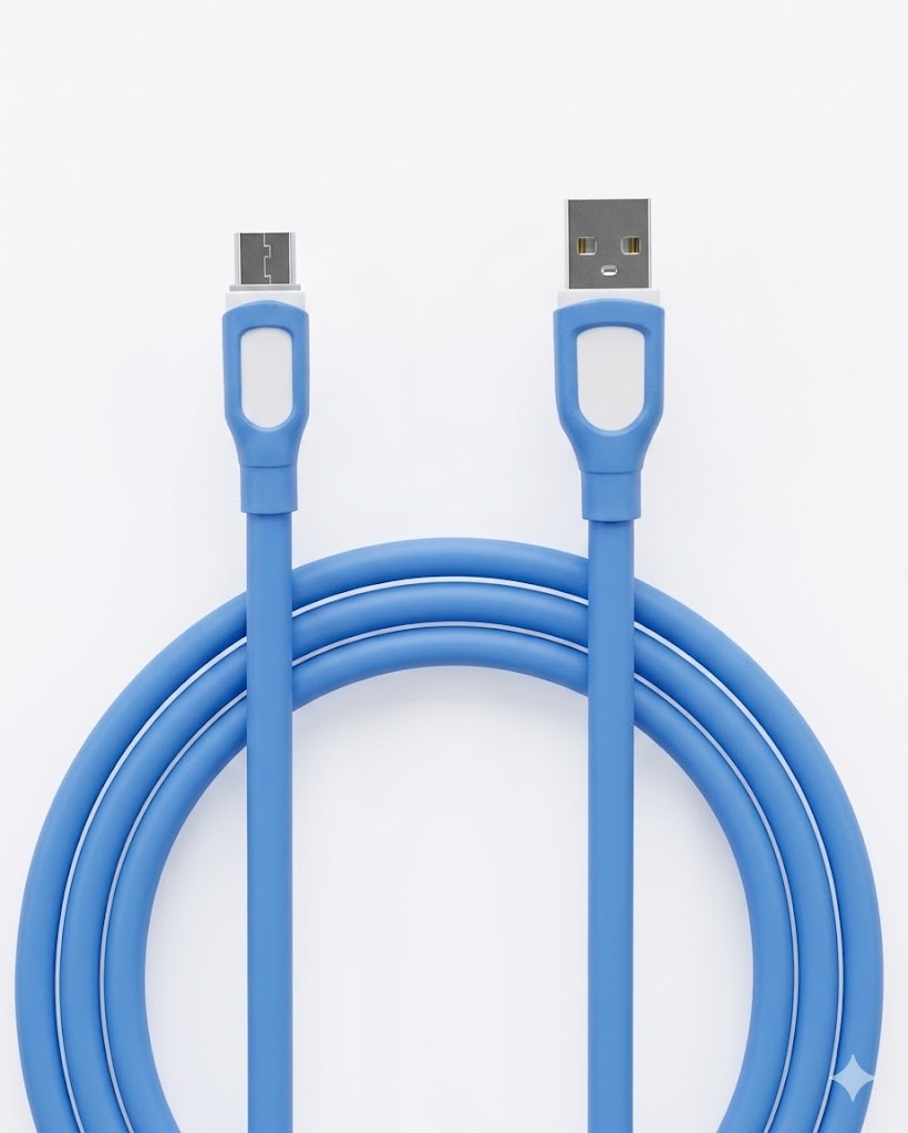 Cable Ecopower EP-6054 USB-A a USB-C 1M Azul
