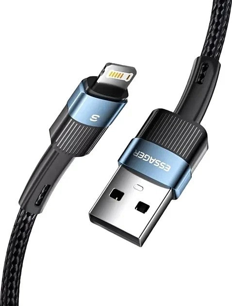 Cable Essager EXCL-XCA03 USB-A a Lightning 2M Black