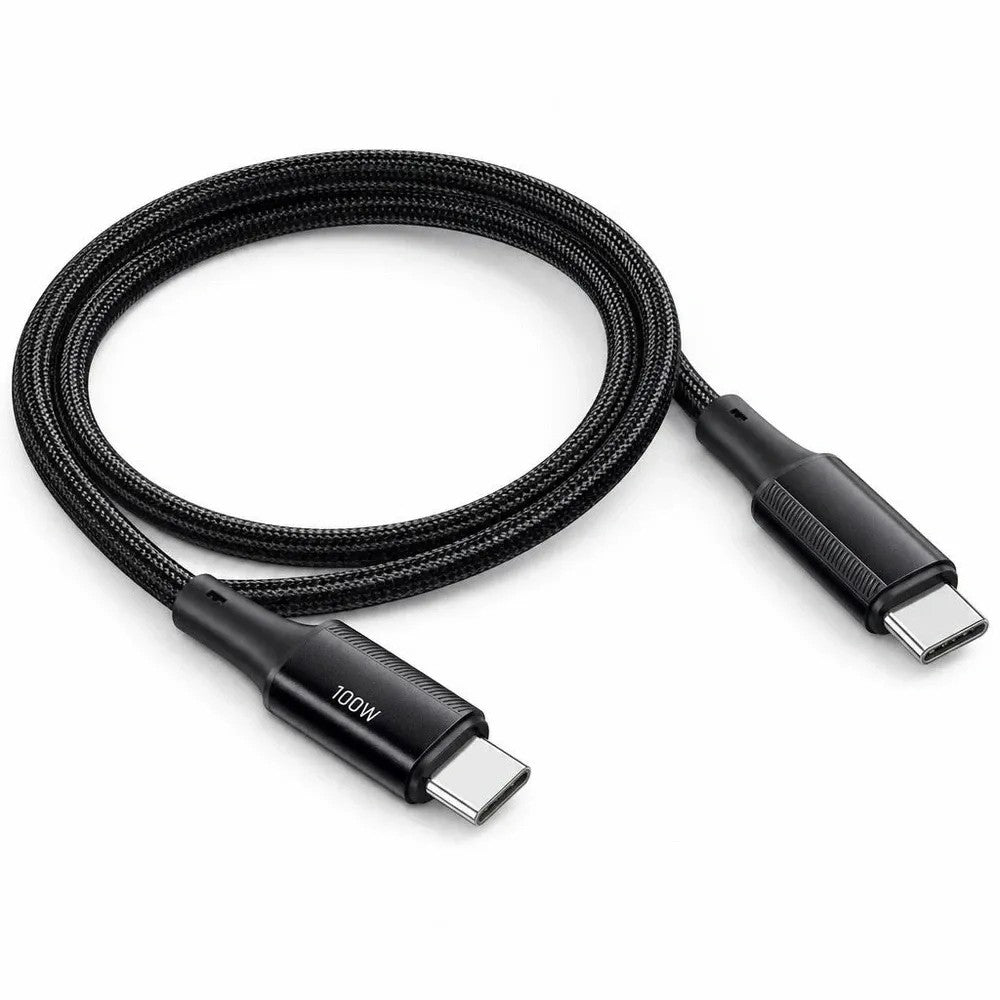Cable Essager EXCTT1-JJC01-P USB-C A USB-C 3M - Black