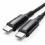 Cable Essager EXCTT1-JJC01-P USB-C A USB-C 3M - Black