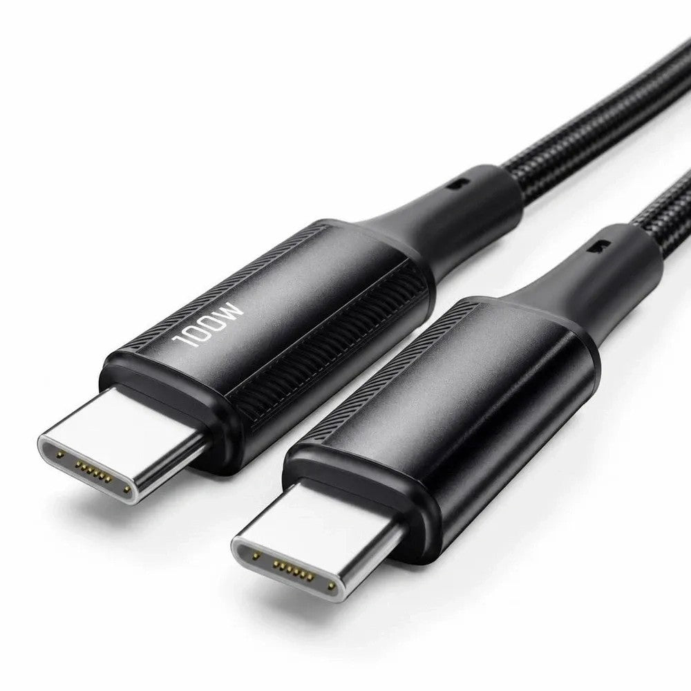 Cable Essager EXCTT1-JJC01-P USB-C A USB-C 3M - Black