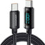 Cable Essager EXCTT1-XLA01-P USB-C a USB-C 100W 2M Black
