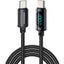 Cable Essager EXCTT1-XLA01-P USB-C a USB-C 100W 2M Black