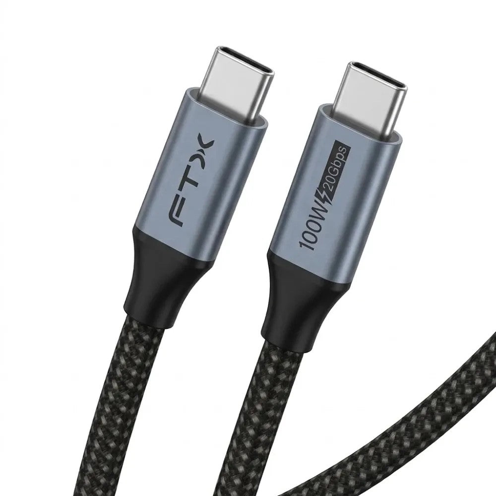 Cable FTX USB-C a USB-C 3.1 CMCM2 1m Único