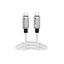 Cable FTX USB-C CM240 1m Blanco