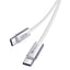 Cable Hrebos CB-467CC USB-C a USB-C 100W 2M Grey