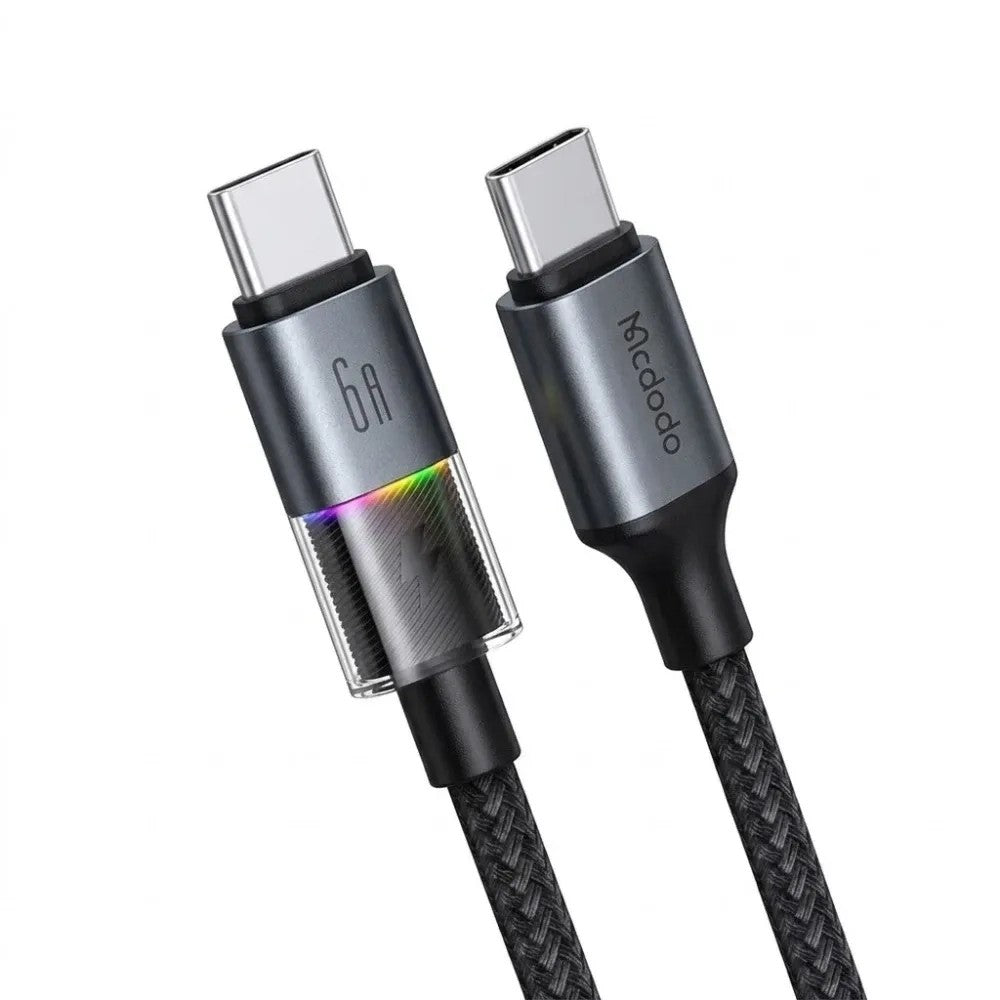 Cable Mcdodo CA-8180 6A USB-C a USB-C 1.2m - Black
