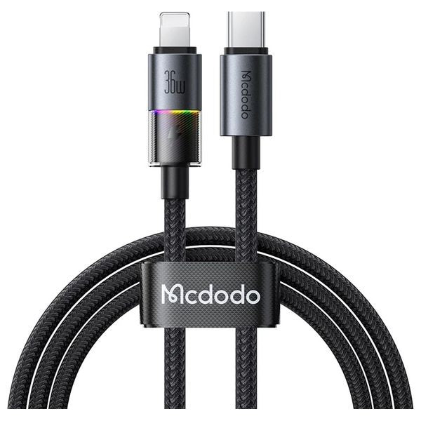 Cable Mcdodo CA-8190 USB-C a Lightning 36W 1.2m Black