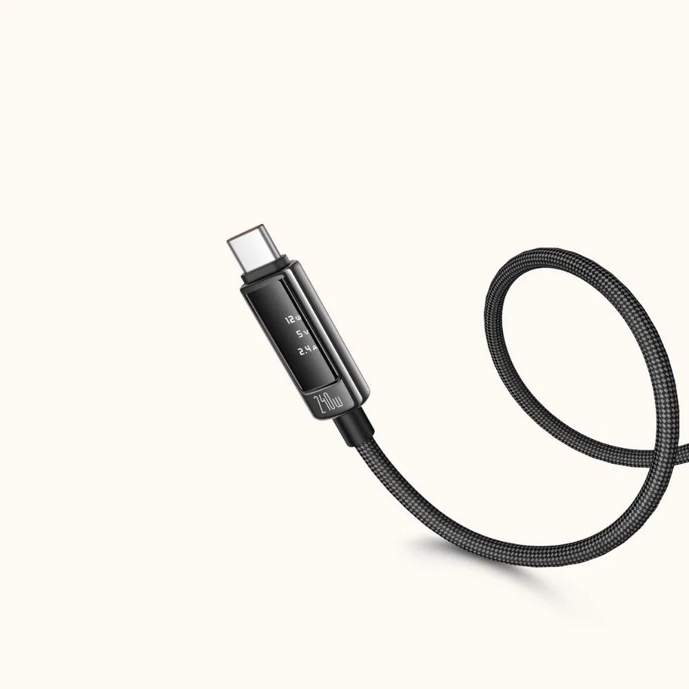 Cable Mcdodo CA-8900 USB-C a USB-C 240W 1.2m Black