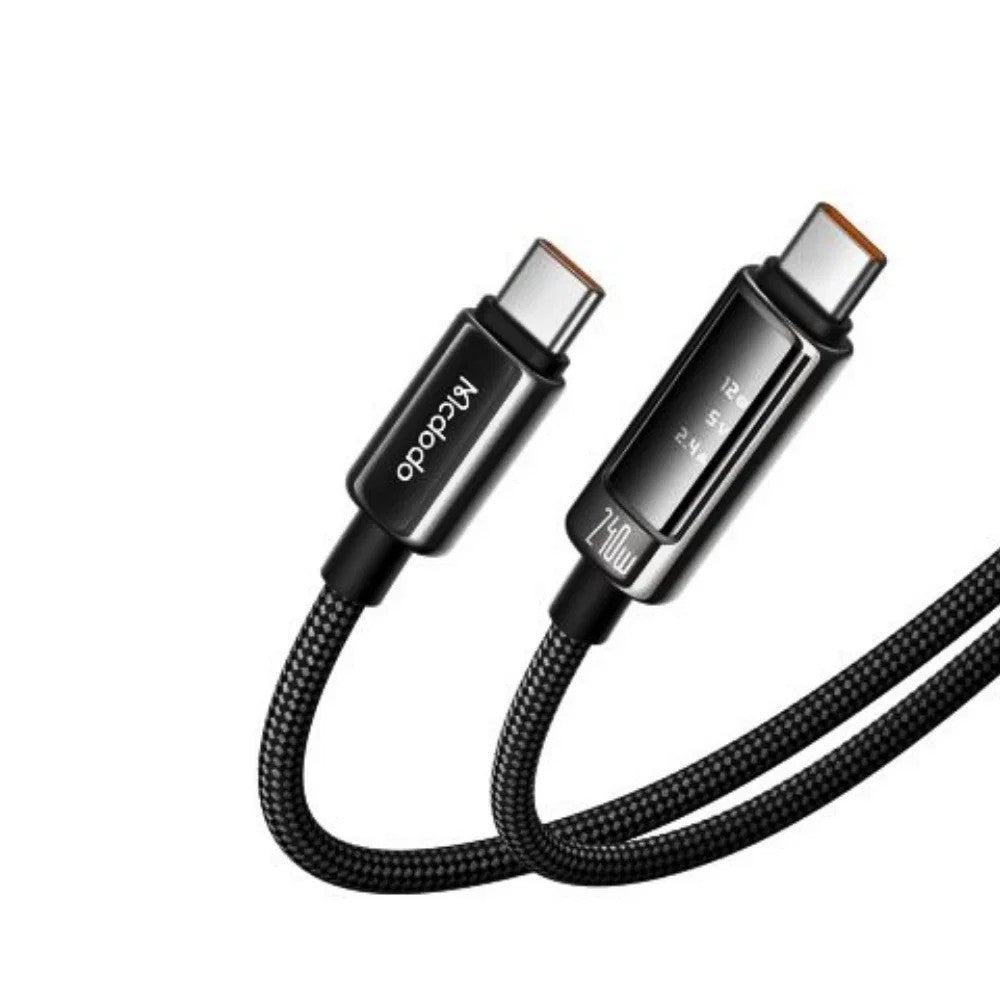 Cable Mcdodo CA-8900 USB-C a USB-C 240W 1.2m Black