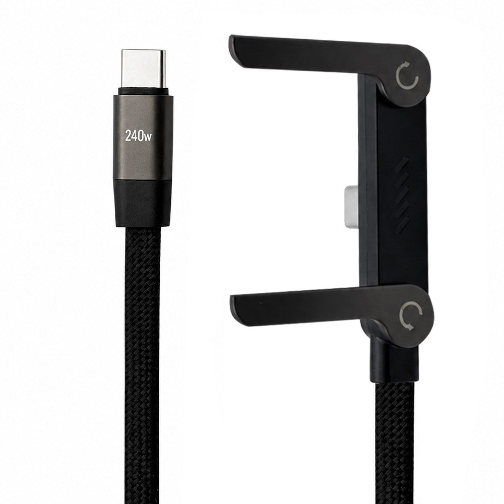 Cable MTEK MC-18CCMFS USB-C a USB-C 240W 1.8M Único