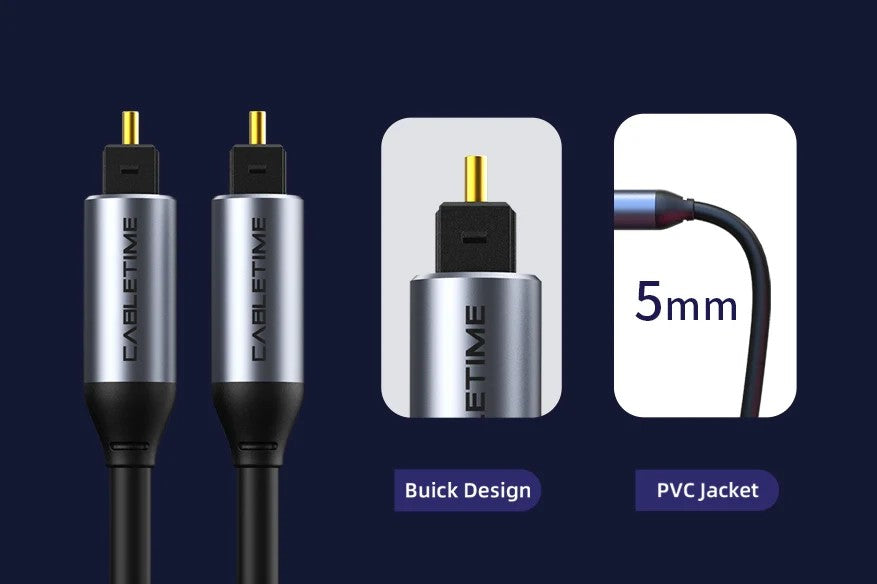 Cable Óptico FTX AV380 Toslink 1m Único