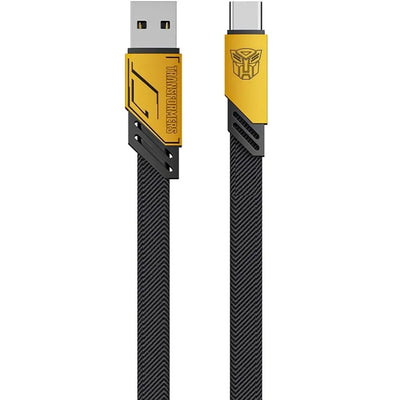 Cable Transformers USB-A A USB-C TF-A08 Yellow