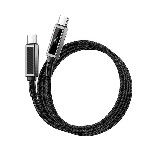 Cable WiWU WI-C079 USB-C a USB-C Black