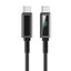 Cable WiWU WI-C079 USB-C a USB-C Black