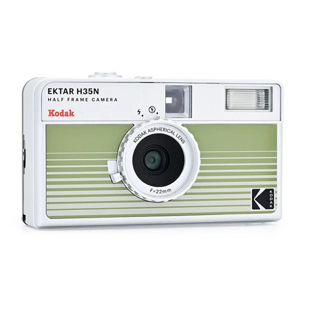 Cámara Analógica Kodak Ektar H35N Half Frame Striped Green