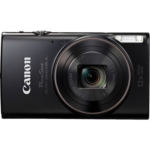 Cámara Canon PowerShot ELPH 360 HS A Black