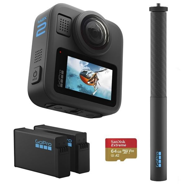 Cámara Deportiva GoPro Max 2 360 CHDFZ-311 Bundle Único