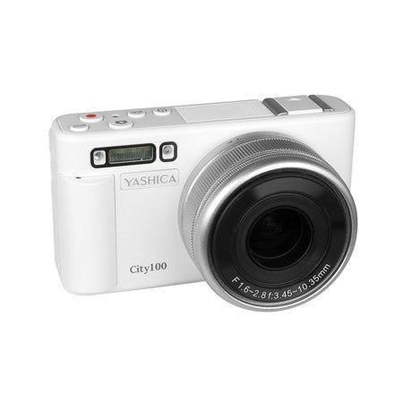 Cámara Digital Yashica City 100 13MP 4K White
