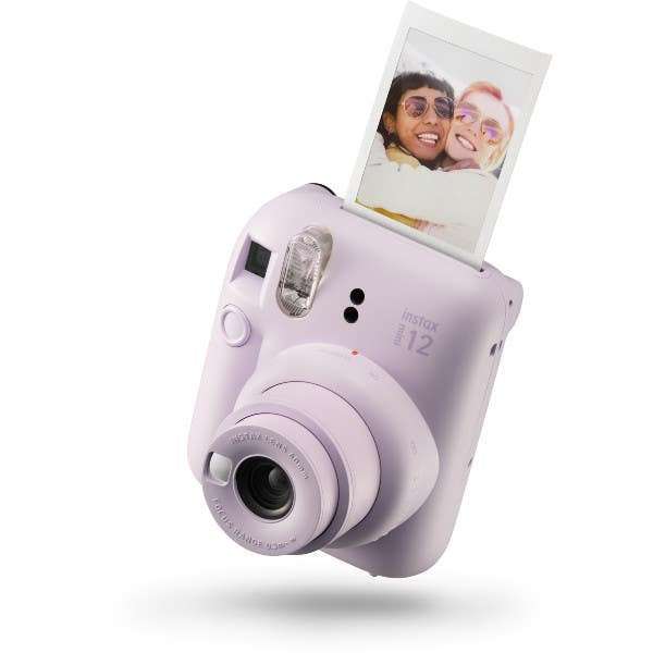 Cámara Instantánea Fujifilm Instax Mini 12 (Blossom Pink, Lilac Purple, Mint Green, Pastel Blue)