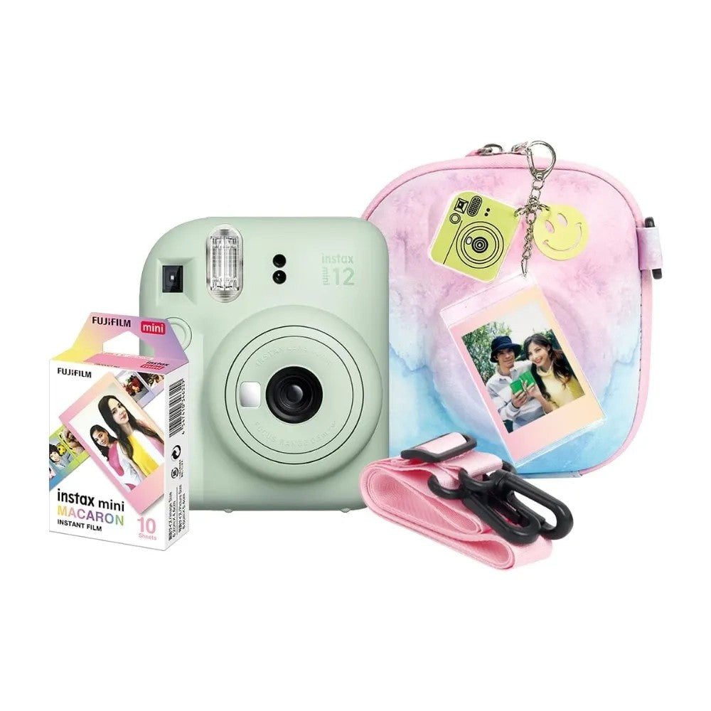 Cámara Instantánea Fujifilm Instax Mini 12 Kit Green