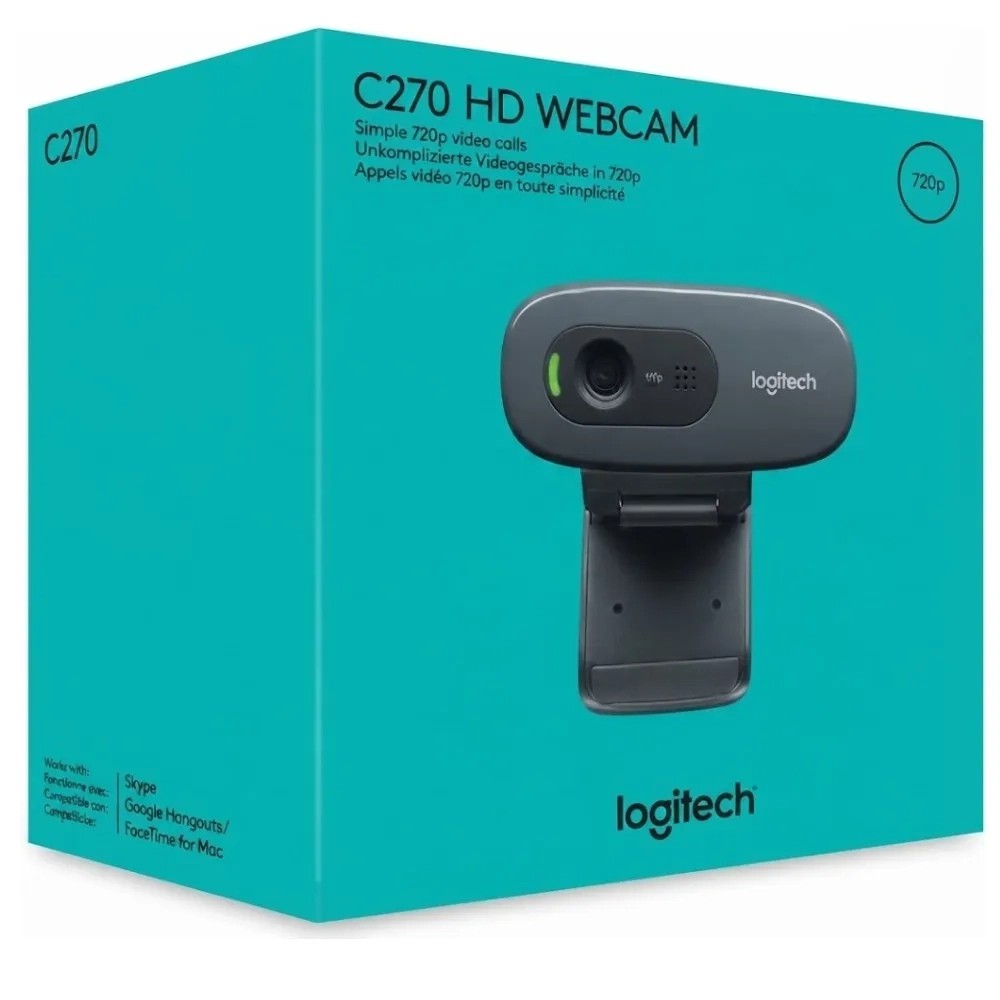 Cámara Web Logitech C270 HD Único