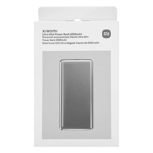 Cargador Portátil Xiaomi 5000MAH Ultra Slim BHR9535GL Space Gray
