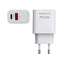 Cargador Ecopower EP-7038 20W USB-C/USB-A Blanco