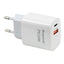 Cargador Ecopower EP-7038 20W USB-C/USB-A Blanco