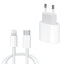 Cargador Ecopower EP-7060 Lightning/USB-C 20W Blanco