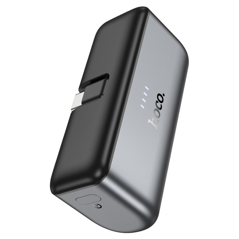 Cargador Hoco Q31 Mini Pocket Lightning 5000mAh - Black