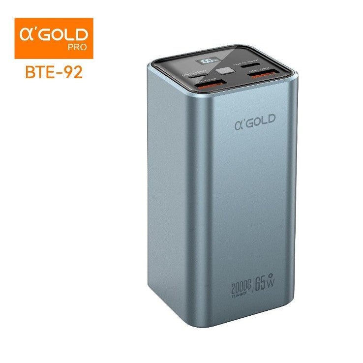 Cargador Portátil A'Gold Pro BTE-92 20000mAh 65W Blue