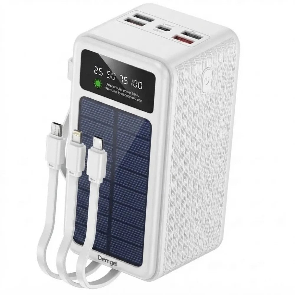 Cargador Portátil Demgel D-E2301 65000mAh 25W Blanco