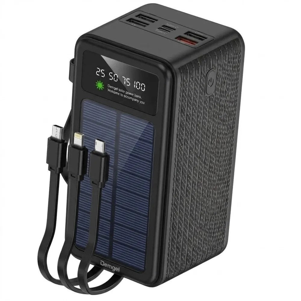 Cargador Portátil Demgel D-E2301 65000mAh 25W Negro