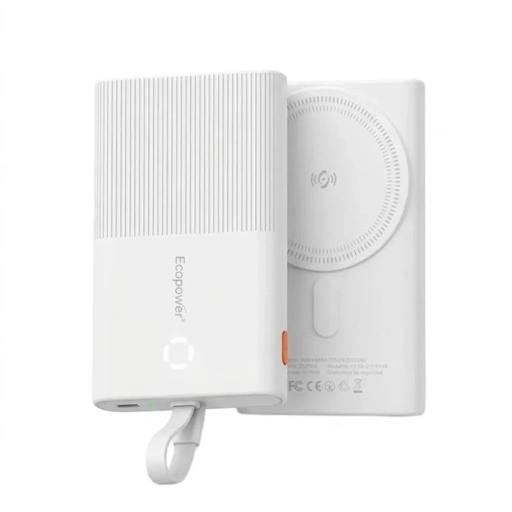 Cargador Portátil Ecopower EP-C528 12000mAh Blanco