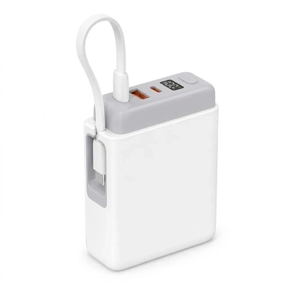 Cargador Portátil Ecopower EP-C825 12000mAh Blanco