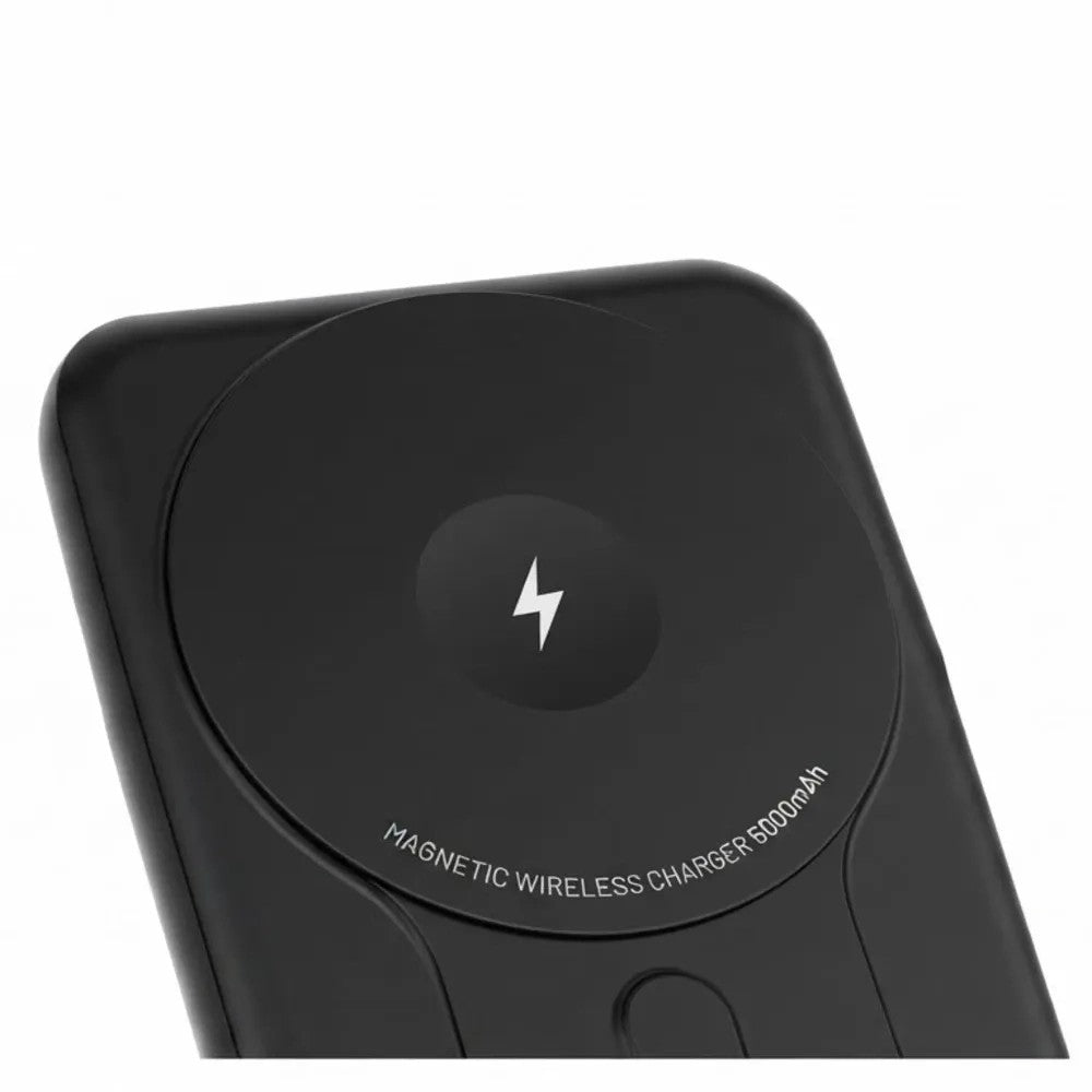 Cargador Portátil Klip Xtreme KPB-350 5000mAh Magnético Wireless Black