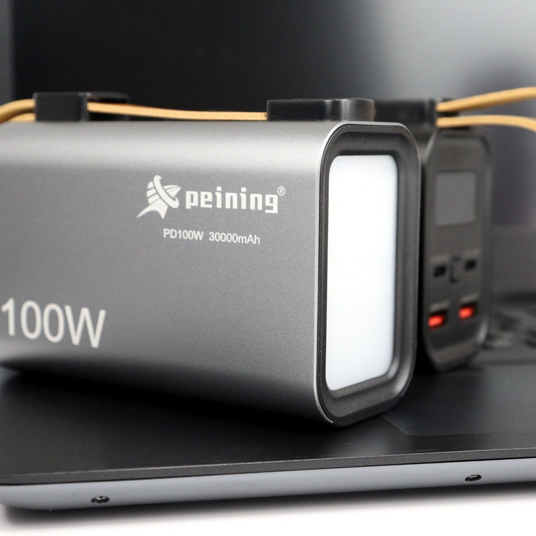 Cargador Portátil Peining M3 30000mAh 100W USB/USB-C Silver