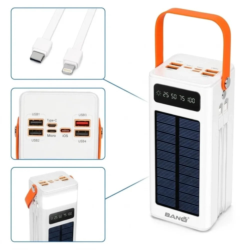 Cargador Portátil Sanci SC-DY7552 80000mAh 65W Blanco