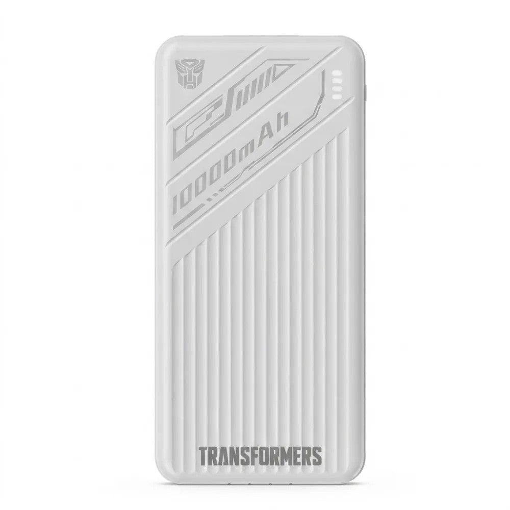 Cargador Portátil Transformers TF-D28 10000mAh con Cable White