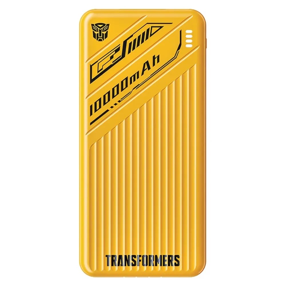 Cargador Portátil Transformers TF-D28 10000mAh con Cable Yellow