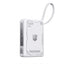 Cargador Portátil Transformers TF-D52 10000mAh con Cable White