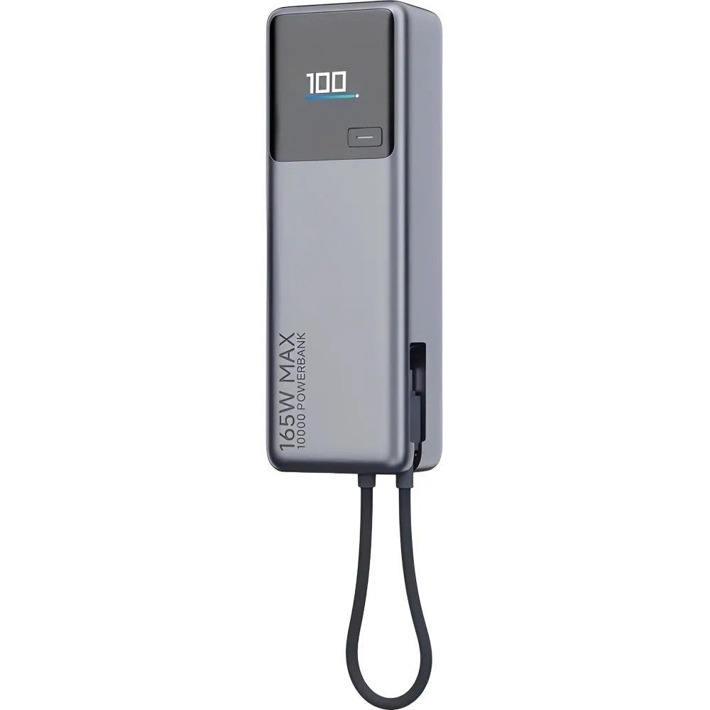 Cargador Portátil Xiaomi 10000mAh PB1165MI BHR9361GL 165W Gray
