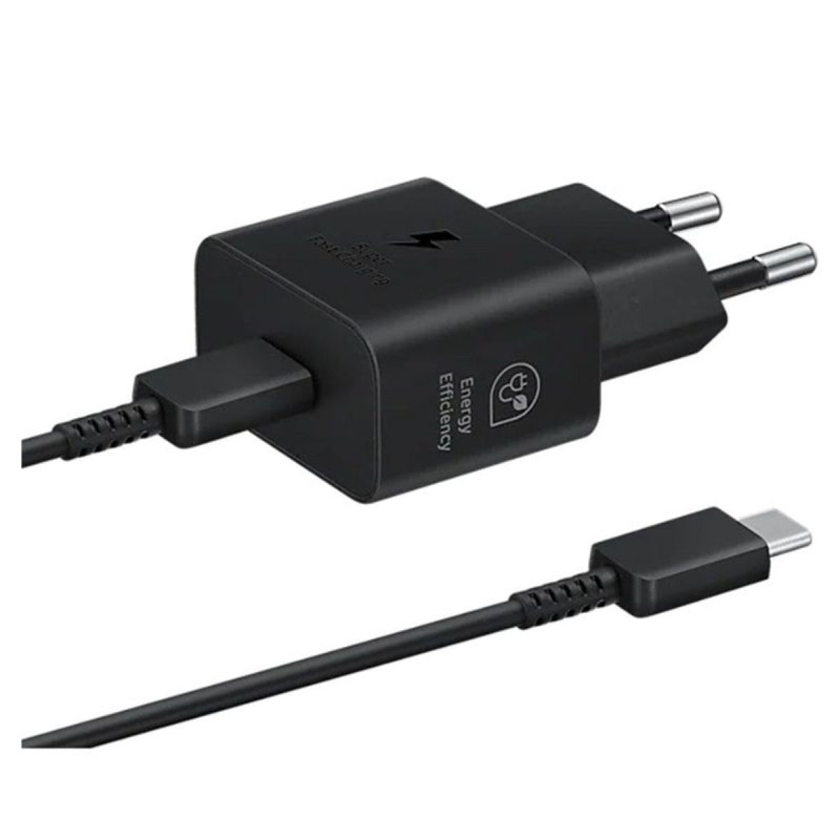 Cargador Samsung 25W USB-C EP-T2510 con Cable Black