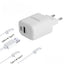 Cargador Satellite A-CC2001 USB-A/USB-C Blanco