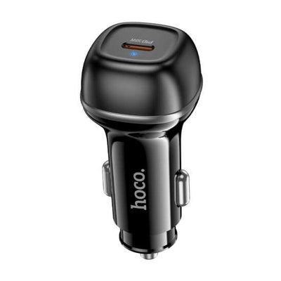 Cargador Vehicular Hoco Z58 PD30W USB-C Black