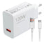 Cargador Xiaomi HyperCharge 120W USB-A/USB-C MDY-14-EE Blanco